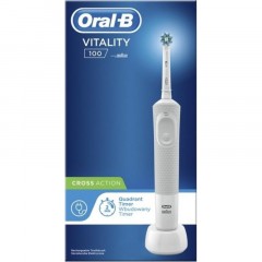 Зубная щетка Braun Oral-B Vitality D100.413 White Easy Clean (Белый) Зубная щетка Braun Oral-B Vitality D100.413 White Easy Clean (Белый) - фото 4