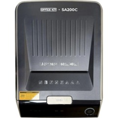 Шредер (уничтожитель) Office Kit SA200С 3,8x10, P-4ур.секр, 16лист,40л - фото 5