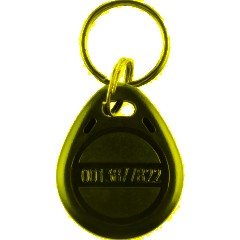 Брелок бесконтактный Bigtech EM-Marine чтение, с номером черный (100шт/уп) - фото 3