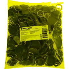 Брелок бесконтактный Bigtech EM-Marine чтение, с номером черный (100шт/уп) - фото 4