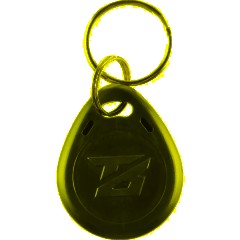 Брелок бесконтный Bigtech EM-Marine чтение, с номером черный