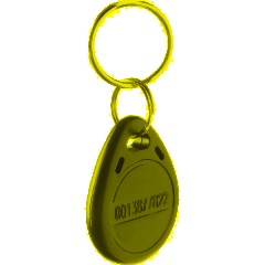 Брелок бесконтный Bigtech EM-Marine чтение, с номером черный - фото 2