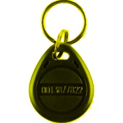 Брелок бесконтный Bigtech EM-Marine чтение, с номером черный - фото 3