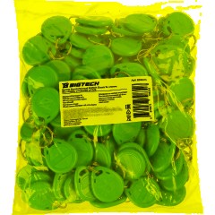 Брелок бесконтактный Bigtech Mifare Classic 1K, чтен,без ном син(100шт/уп) - фото 2