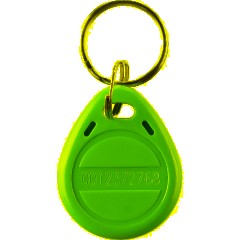 Брелок бесконтактный Bigtech EM-Marine чтение, с номером синий (100шт/уп) - фото 3