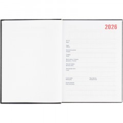 Ежедневник датированный 2026 АТТАСНЕ А4, 176л, 200х270мм, Каньон, синий - фото 6