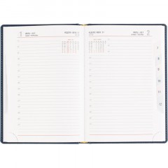 Ежедневник датированный 2026 Attache А5, 180л, 143х210мм, Сиам, синий - фото 13