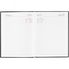 Ежедневник датированный 2026 АТТАСНЕ А4, 176л, 200х270мм, Каньон, черный - фото 13