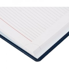 Еженедельник датированный 2026 АТТАСНЕ А4 72л, 200х270мм Сиам, синий - фото 3