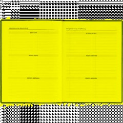 Еженедельник датированный 2026 АТТАСНЕ А4 72л, 200х270мм Сиам, синий - фото 9