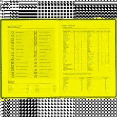 Еженедельник датированный 2026 АТТАСНЕ А4 72л, 200х270мм Сиам, синий - фото 12