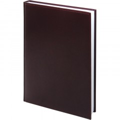 Ежедневник датированный 2026 АТТАСНЕ А4, 176л, 200х270мм, Каньон бордовый