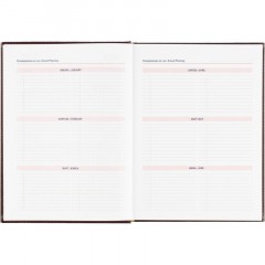 Ежедневник датированный 2026 АТТАСНЕ А4, 176л, 200х270мм, Каньон бордовый - фото 8