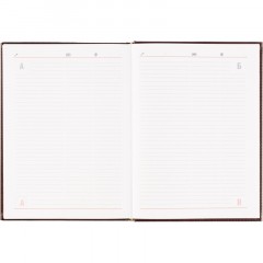 Ежедневник датированный 2026 АТТАСНЕ А4, 176л, 200х270мм, Каньон бордовый - фото 15