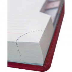 Ежедневник датированный 2026 АТТАСНЕ А5, 180л, 143х210мм, Сиам красный - фото 4