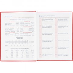 Ежедневник датированный 2026 АТТАСНЕ А4, 176л, 200х270мм, Сиам красный - фото 10