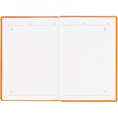 Ежедневник датированный 2026 АТТАСНЕ А5, 180л, 143х210мм, Сиам оранжевый - фото 16