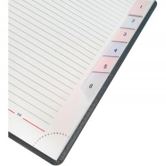 Ежедневник датированный 2026 АТТАСНЕ А5, 180л, 143х210мм, Сиам серый - фото 5