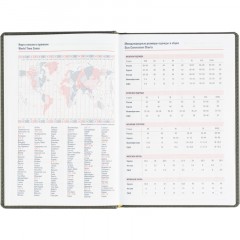 Ежедневник датированный 2026 АТТАСНЕ А5, 180л, 143х210мм, Сиам серый - фото 11