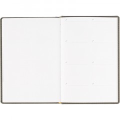 Ежедневник датированный 2026 АТТАСНЕ А5, 180л, 143х210мм, Сиам серый - фото 14