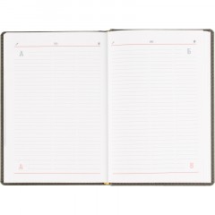 Ежедневник датированный 2026 АТТАСНЕ А5, 180л, 143х210мм, Сиам серый - фото 16