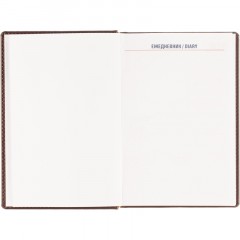 Ежедневник датированный 2026 АТТАСНЕ А5, 180л, 142х210мм, Каньон бордовый - фото 5