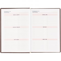 Ежедневник датированный 2026 АТТАСНЕ А5, 180л, 142х210мм, Каньон бордовый - фото 8