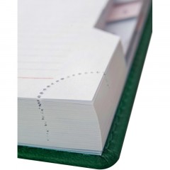 Ежедневник датированный 2026 АТТАСНЕ, А5, 180л, 143х210мм, Сиам зеленый - фото 4