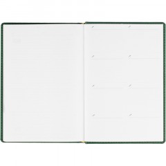 Ежедневник датированный 2026 АТТАСНЕ, А5, 180л, 143х210мм, Сиам зеленый - фото 16