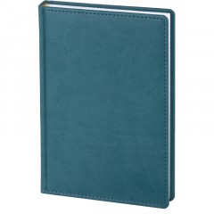 Ежедневник датированный 2026 АТТАСНЕ А5, 180л, 143х210мм, Сиам бирюзовый