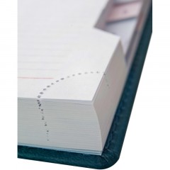 Ежедневник датированный 2026 АТТАСНЕ А5, 180л, 143х210мм, Сиам бирюзовый - фото 4