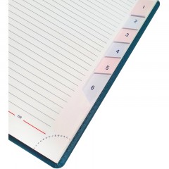 Ежедневник датированный 2026 АТТАСНЕ А5, 180л, 143х210мм, Сиам бирюзовый - фото 5