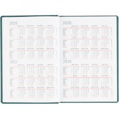 Ежедневник датированный 2026 АТТАСНЕ А5, 180л, 143х210мм, Сиам бирюзовый - фото 7