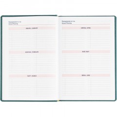 Ежедневник датированный 2026 АТТАСНЕ А5, 180л, 143х210мм, Сиам бирюзовый - фото 8