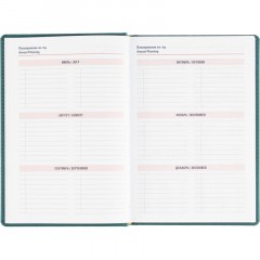 Ежедневник датированный 2026 АТТАСНЕ А5, 180л, 143х210мм, Сиам бирюзовый - фото 9