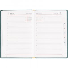 Ежедневник датированный 2026 АТТАСНЕ А5, 180л, 143х210мм, Сиам бирюзовый - фото 13