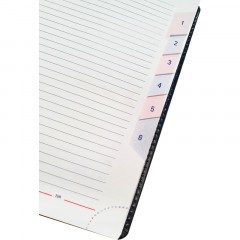 Ежедневник датированный 2026 АТТАСНЕ А5, 180л, 143х210мм, Каньон черный - фото 4