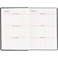 Ежедневник датированный 2026 АТТАСНЕ А5, 180л, 143х210мм, Каньон черный - фото 8