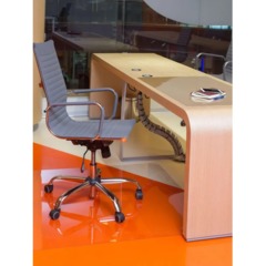 Коврик напольный BSL_Echair прозрачный, гладкий, ПЭТ  900х1200х0,7мм - фото 2