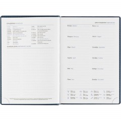 Ежедневник датированный 2026, синий,А5, 148х218 мм,352 стр,АТТАСНЕ Вива - фото 14