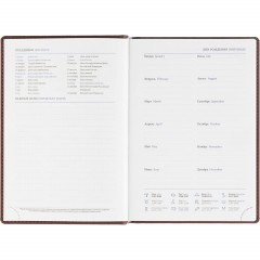 Ежедневник датированный 2026, бордо,А5, 148х218 мм,352 стр,АТТАСНЕ Вива - фото 11