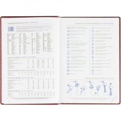 Ежедневник датированный 2026, бордо, А5, 148x218 мм, 352 стр,АТТАСНЕ Agenda - фото 14