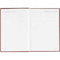 Ежедневник датированный 2026, бордо, А5, 148x218 мм, 352 стр,АТТАСНЕ Agenda - фото 15