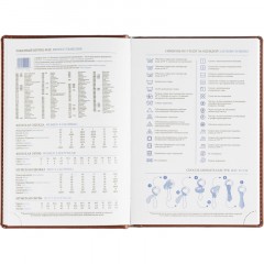 Ежедневник датированный 2026, корич, А5, 148x218 мм,352 стр, АТТАСНЕ Agenda - фото 15