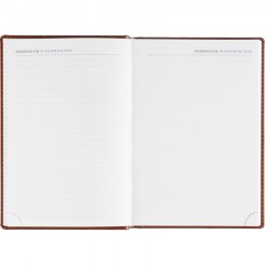 Ежедневник датированный 2026, корич, А5, 148x218 мм,352 стр, АТТАСНЕ Agenda - фото 16