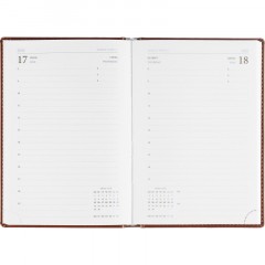 Ежедневник датированный 2026, корич, А5, 148x218 мм,352 стр, АТТАСНЕ Agenda - фото 17