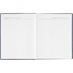 Ежедневник датированный 2026, синий,А4, 210х265 мм,336 стр, АТТАСНЕ Agenda - фото 12