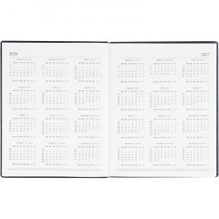 Еженедельник датированный 2026, синий,А4, 213х265 мм,160 стр,АТТАСНЕ Agenda - фото 9