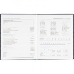 Еженедельник датированный 2026, синий,А4, 213х265 мм,160 стр,АТТАСНЕ Agenda - фото 13