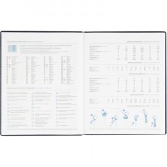 Еженедельник датированный 2026, синий,А4, 213х265 мм,160 стр,АТТАСНЕ Agenda - фото 14